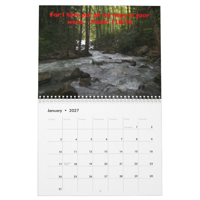 Hoffnungs-Glaube und Liebe 2009 Kalender (Jan 2027)