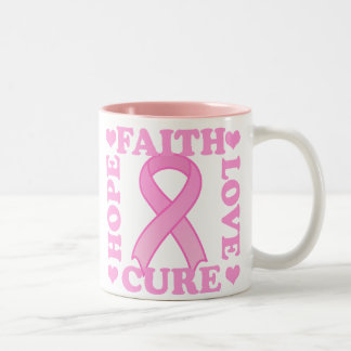 Hoffnungs-Glauben-Liebe-Heilungs-Tasse Zweifarbige Tasse