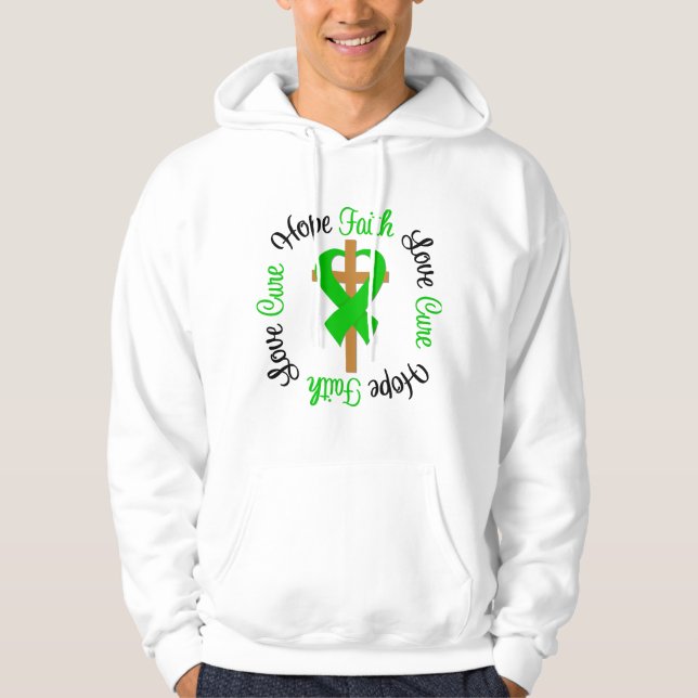 Hoffnungs-Glauben-Liebe-Kreuz - BMT und SCT Hoodie (Vorderseite)