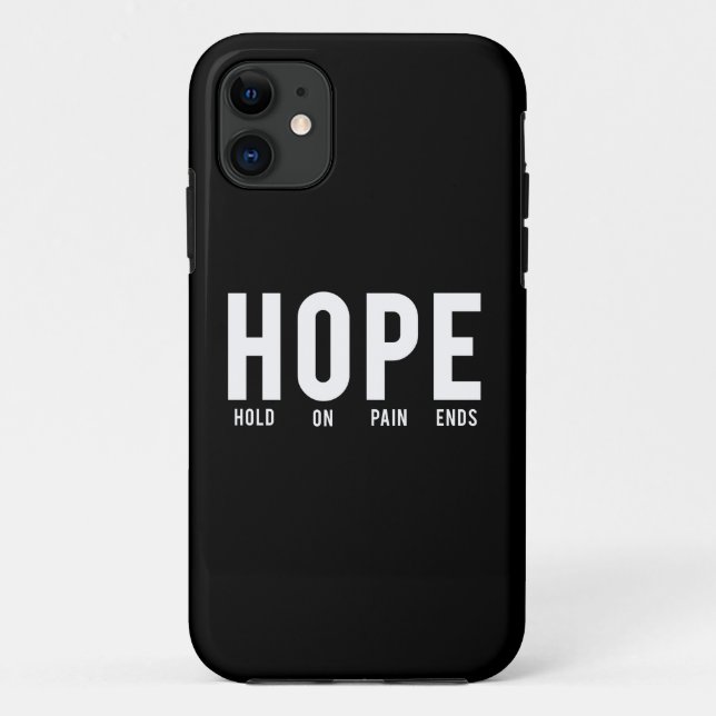 Hoffnungs-… Griff an den Schmerz-Enden Case-Mate iPhone Hülle (Rückseite)