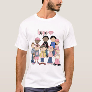 Hoffnungs-rosa Band T-Shirt