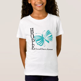 Hoffnungs-Schmetterlings-Gebärmutterkrebs T-Shirt