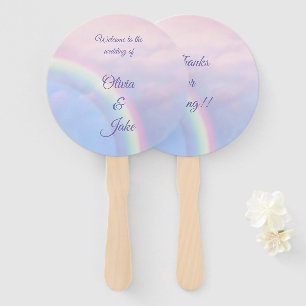 Hoffnungsbogen - Pastellfächer, Handfächer