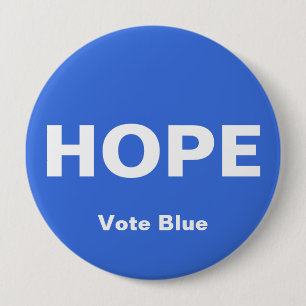 HOFFNUNGSknopf, BLAUE STIMMEN Button