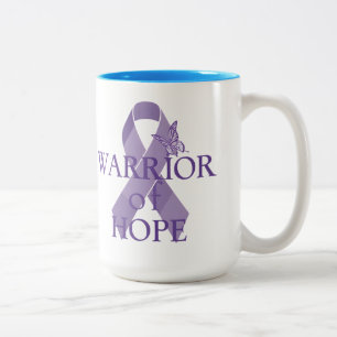 Hoffnungskrieger-Tasse Zweifarbige Tasse