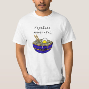 hoffnungslos Ramen-tic   Funny Ramen Food Puff T-Shirt