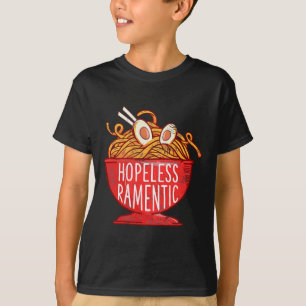 hoffnungslos Ramentic Japanisch Ramen Noodles Pock T-Shirt