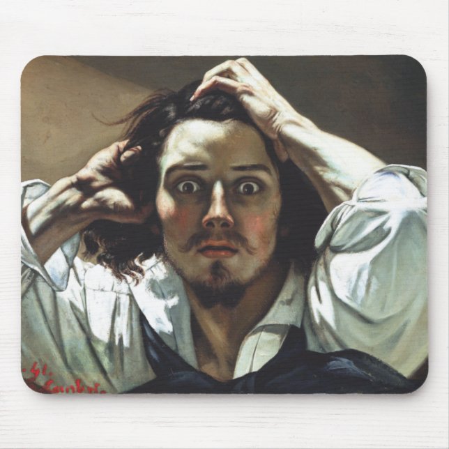 Hoffnungsloser Mann Mousepad (Vorne)