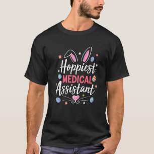 Hoffnungsloser medizinischer Assistent je Bunny Nu T-Shirt