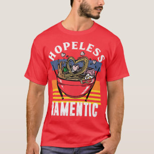 Hoffnungsloser Ramentic, Japanischer Vintage, Retr T-Shirt