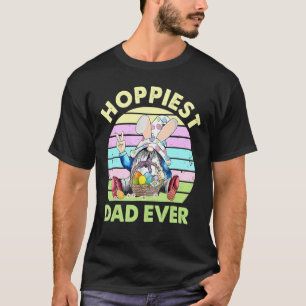 Hoffnungsloser Vater Ever Retro Osterfeiertag Gnom T-Shirt