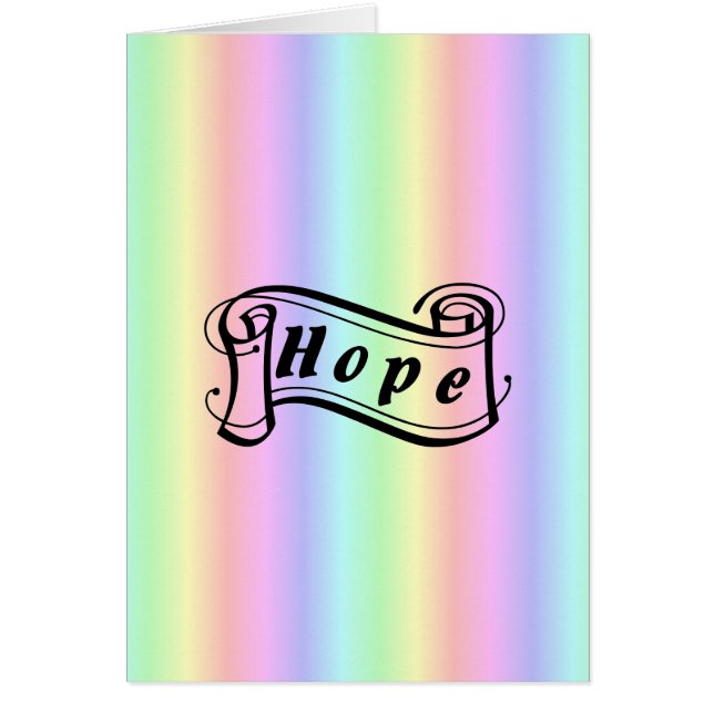 Hoffnungsrollen auf Regenbogen (Vorne)