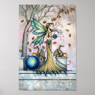 Hoffnungssteine Feendrache Fantasy Kunstposter Dru Poster