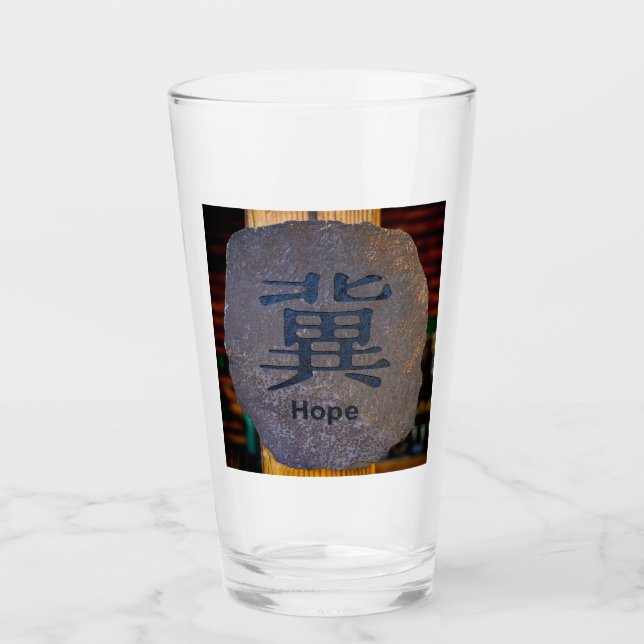 Hoffnungssymbol Glas (Vorderseite)