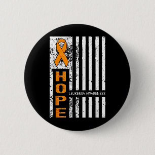 Hoffnungsteam Leukämie-Bewusstsein Amerika USA Button