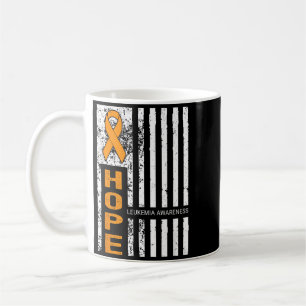 Hoffnungsteam Leukämie-Bewusstsein Amerika USA Kaffeetasse