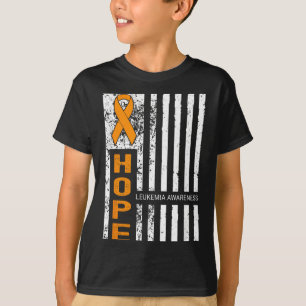 Hoffnungsteam Leukämie-Bewusstsein Amerika USA T-Shirt