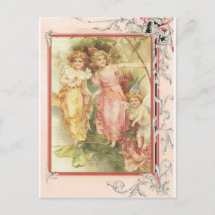 Hoffnungsvoll - Engel & Blume Postkarte