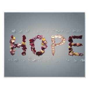 Hoffnungsvolle Rosen Fotodruck