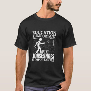 Hoffnungsvoller Bildung Ist Wichtig Lustiges Hufei T-Shirt