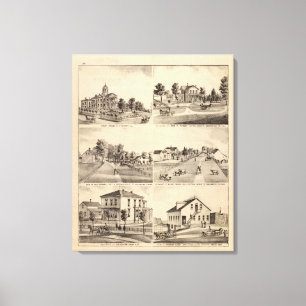 Hofhaus Stillwater, Minnesota Leinwanddruck