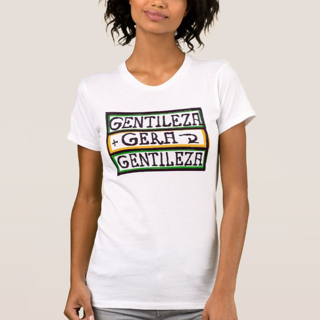 HÖFLICHKEIT erzeugt HÖFLICHKEIT T-Shirt (Vorderseite)