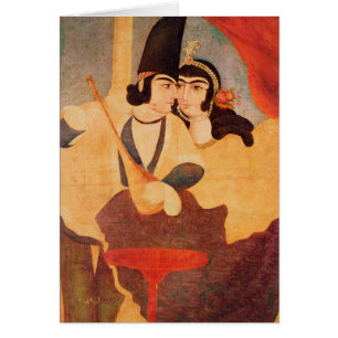 Höfling vom Gericht von Shah Abbas