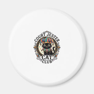 Hofnarr Katze Lustige Katzenliebhaber Design - Hof Magnet