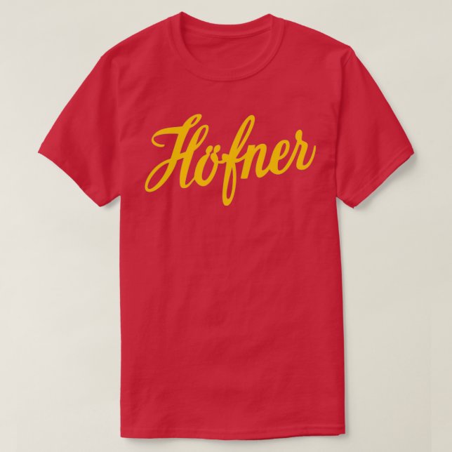 Hofner 1 T-Shirt (Design vorne)