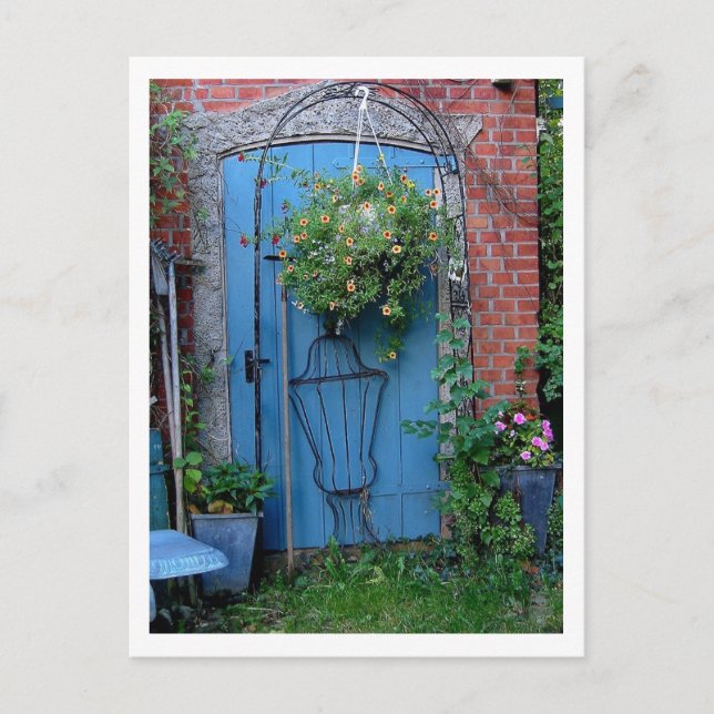 Hoftür in Fischhude Postkarte (Vorderseite)