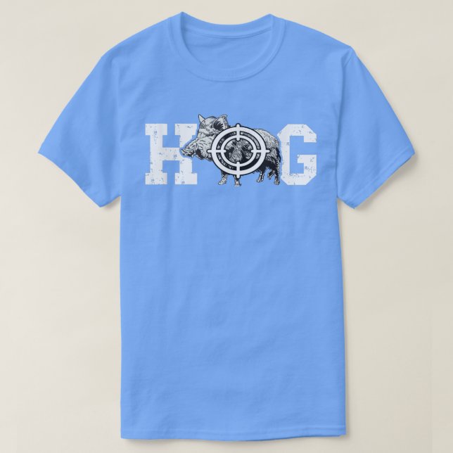 Hog Boar Wild Hog Hunting Wild Boar Pigs Wild Hog  T-Shirt (Design vorne)