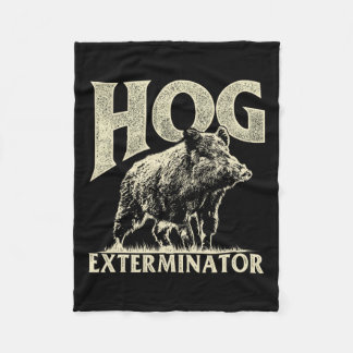 Hog Exterminator - Wildhüter für die Jagd auf Wild Fleecedecke