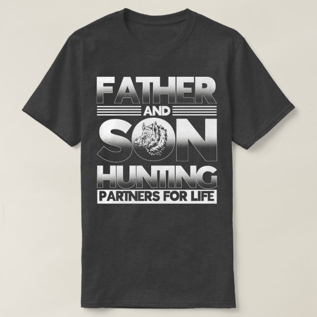 Hog Pig Jagd Saison Bohr Jagd Geschenk T-Shirt (Design vorne)