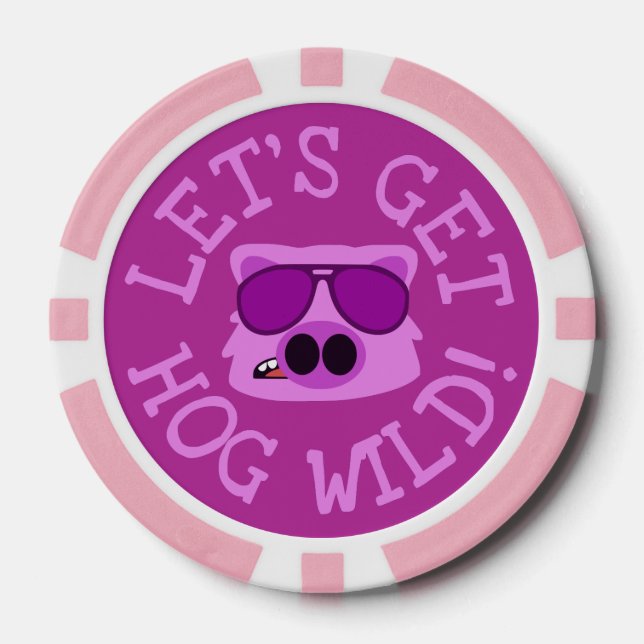 Hog Wild Pokerchips (Vorderseite)