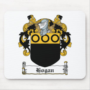 Hogan-Familienwappen Mousepad