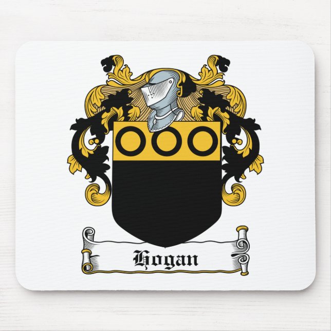 Hogan-Familienwappen Mousepad (Vorne)