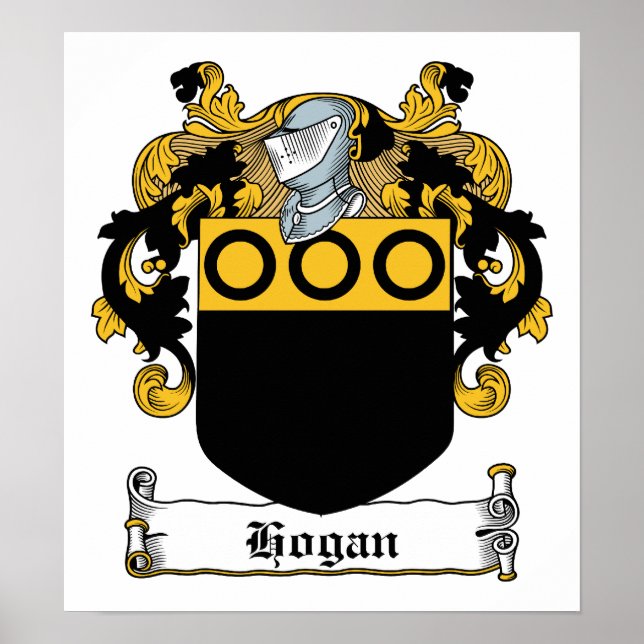 Hogan Familienwappen Poster (Vorne)