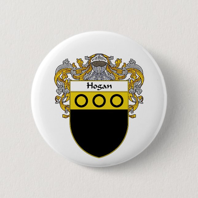 Hogan-Wappen (überzogen) Button (Vorderseite)