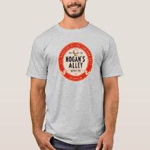 "Hogan's Alley" Retro-Style-Logo-T-Shirt