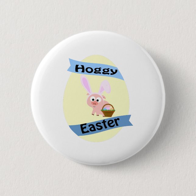 Hoggy Easter! Button (Vorderseite)