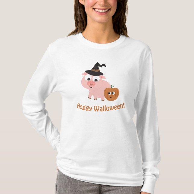 Hoggy Walloween! T-Shirt (Vorderseite)