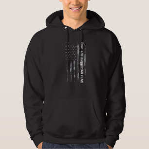 Hogs Shih Tzu American Flag American Flag Hoodie