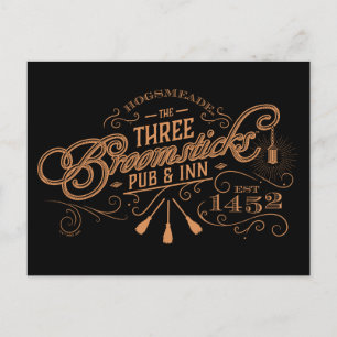 HOGSMEADE™ DIE DREI BROOMSTICKS™ Kneipe & Gasthaus Postkarte