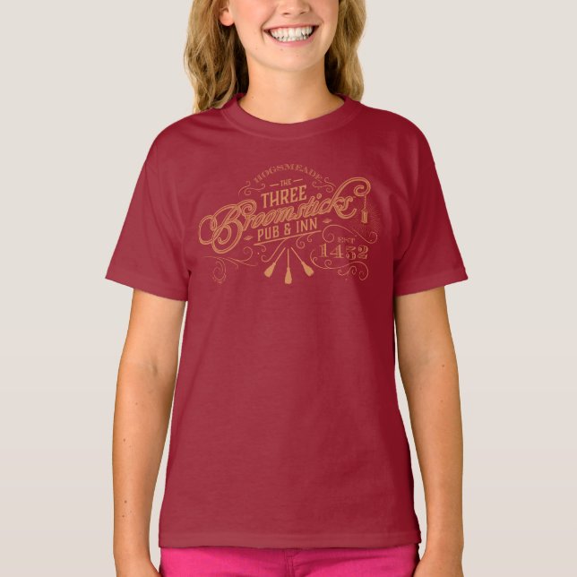 HOGSMEADE™ DIE DREI BROOMSTICKS™ Kneipe & Gasthaus T-Shirt (Vorderseite)