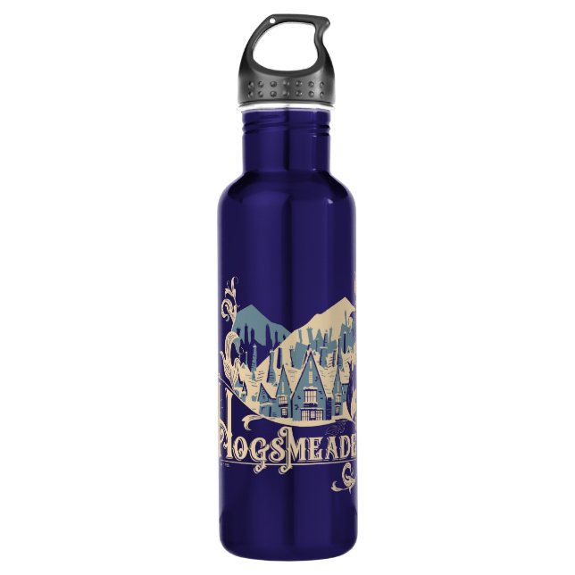 HOGSMEADE™ Vintag Village Graphic Edelstahlflasche (Vorderseite)