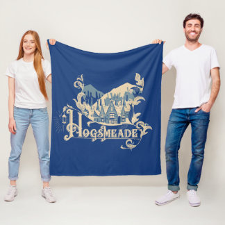 HOGSMEADE™ Vintag Village Graphic Fleecedecke