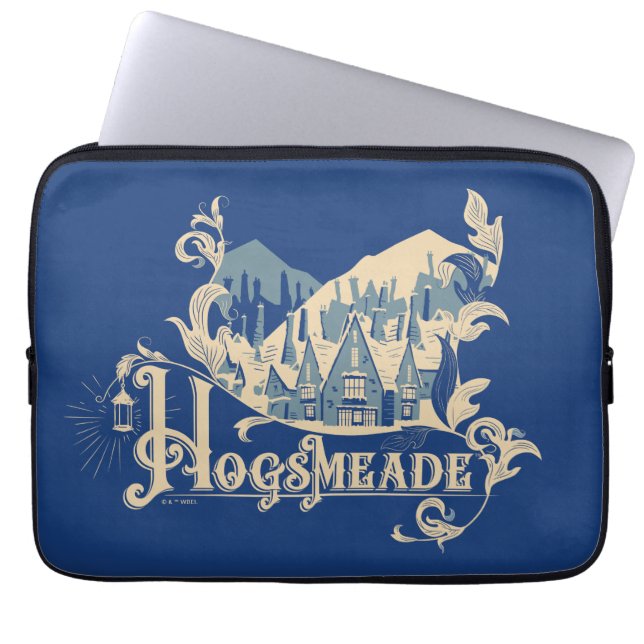 HOGSMEADE™ Vintag Village Graphic Laptopschutzhülle (Vorderseite)