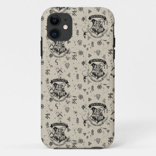 HOGWARTS™ Beige Muster iPhone 11 Hülle