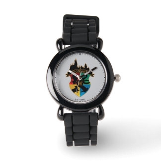 HOGWARTS™ Castle Wappen House Pride Abzeichen Armbanduhr