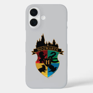 HOGWARTS™ Castle Wappen House Pride Abzeichen iPhone 16 Hülle